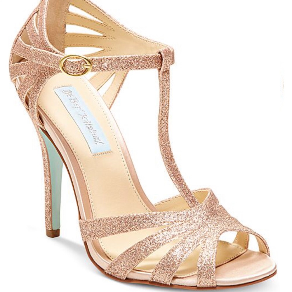 Betsey Johnson Blue Tee Heels
